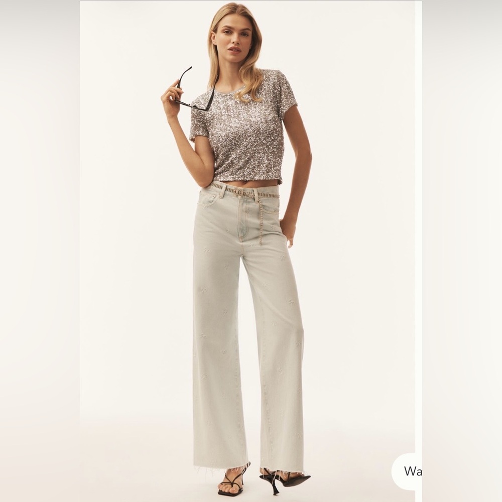Maeve Sequin Tee